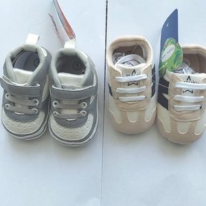 Two new pairs of Prewalkers Baby Shoes